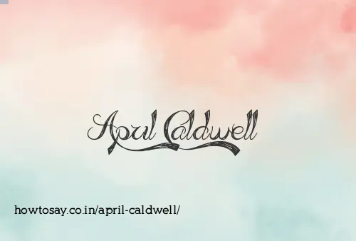 April Caldwell