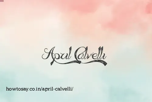 April Calvelli