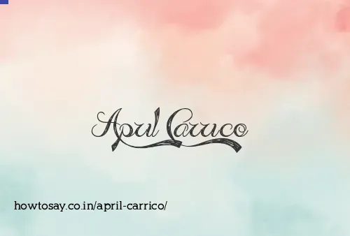 April Carrico