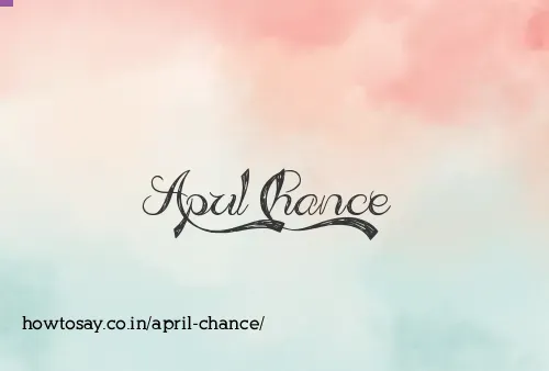 April Chance