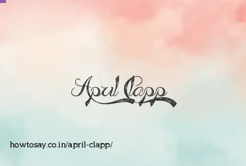 April Clapp