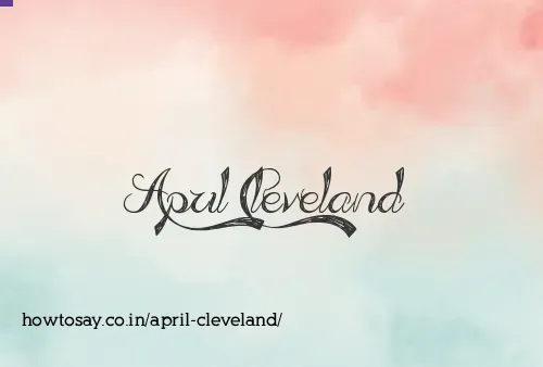 April Cleveland