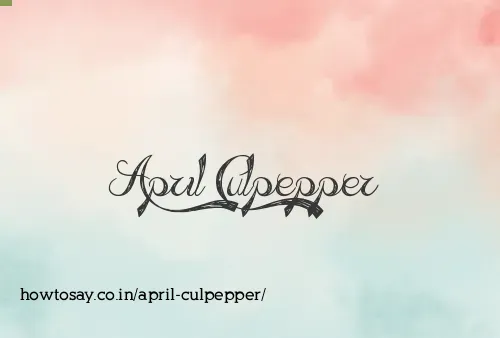 April Culpepper
