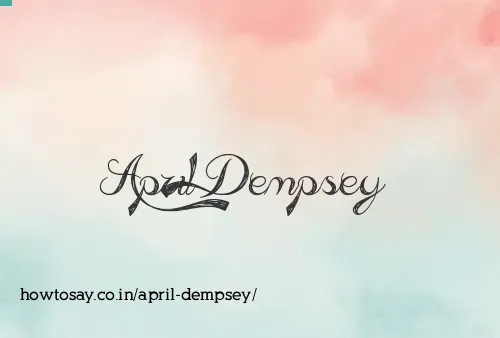 April Dempsey