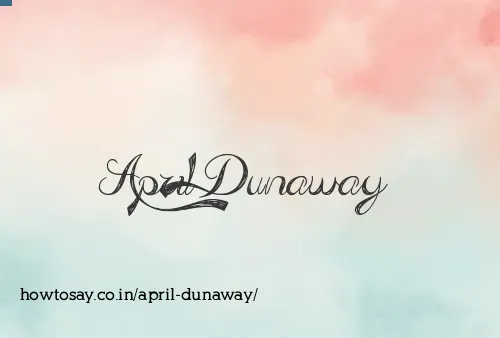 April Dunaway