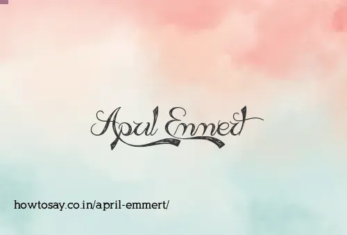 April Emmert