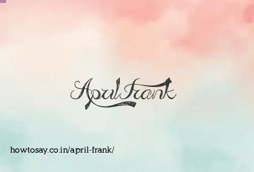 April Frank