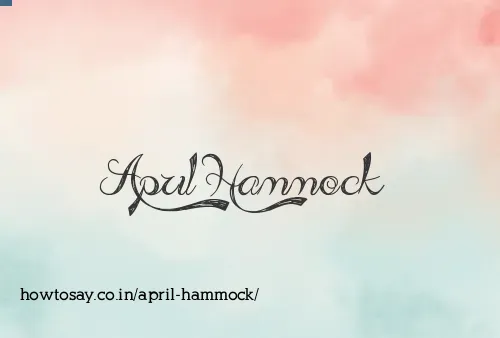 April Hammock