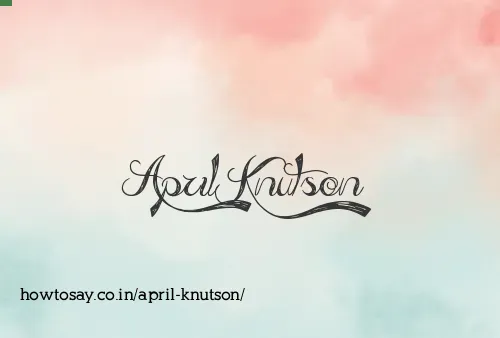 April Knutson