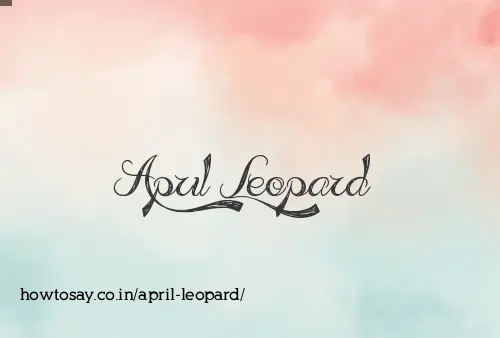 April Leopard