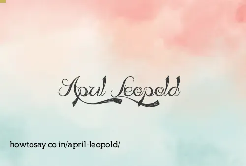 April Leopold