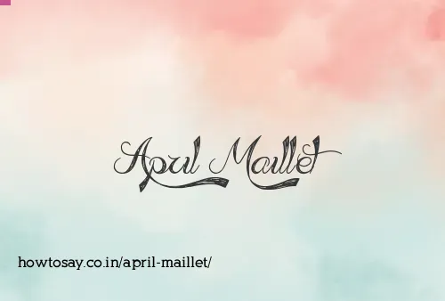 April Maillet