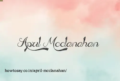 April Mcclanahan