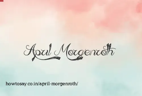 April Morgenroth
