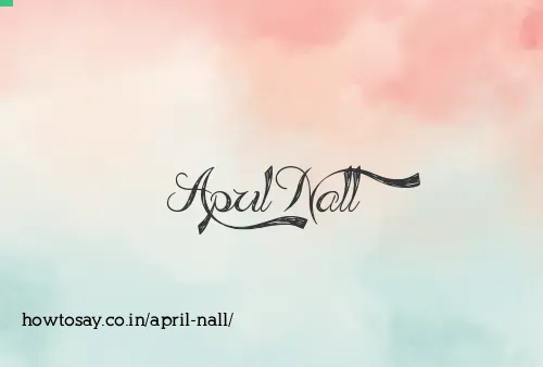 April Nall