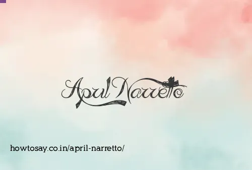 April Narretto