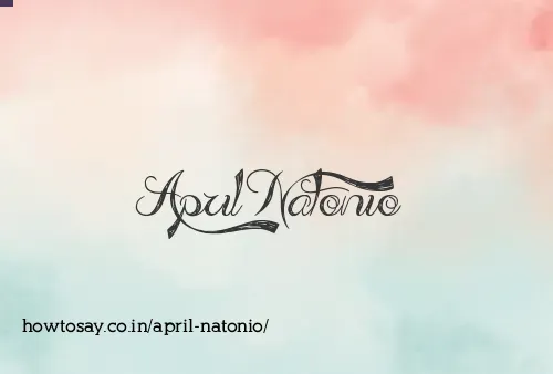 April Natonio