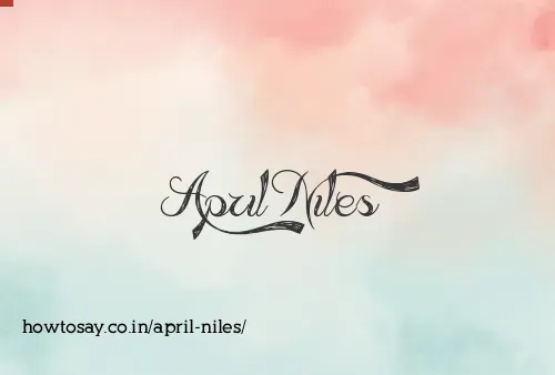 April Niles