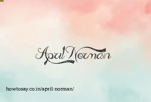 April Norman