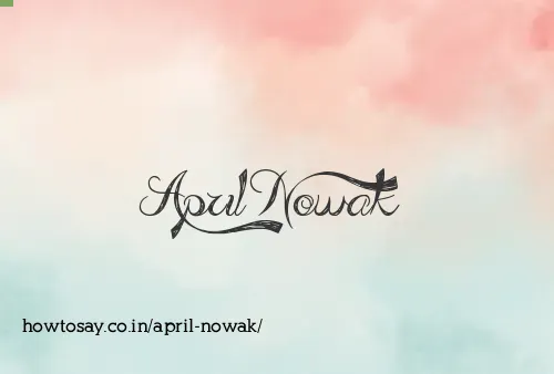 April Nowak
