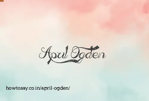 April Ogden