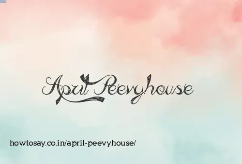April Peevyhouse