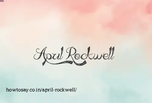 April Rockwell
