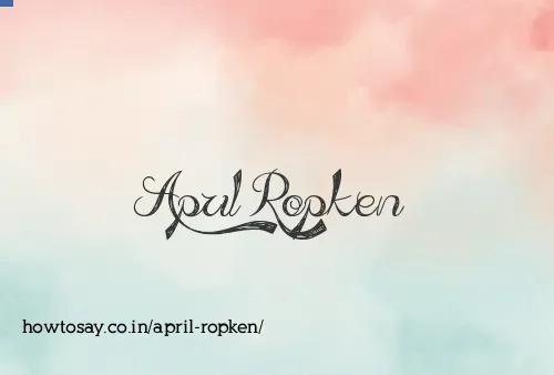 April Ropken