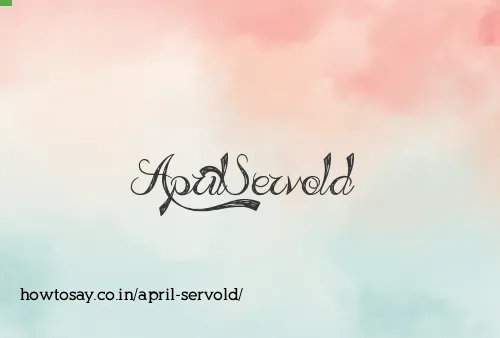 April Servold