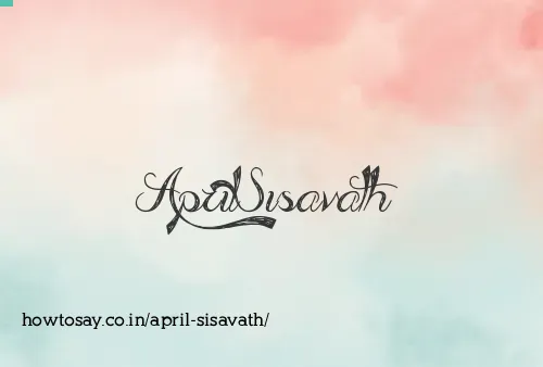 April Sisavath