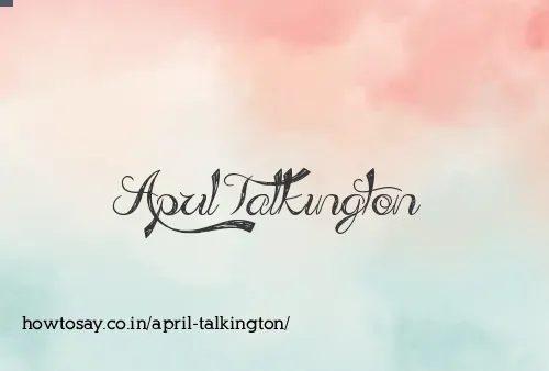 April Talkington