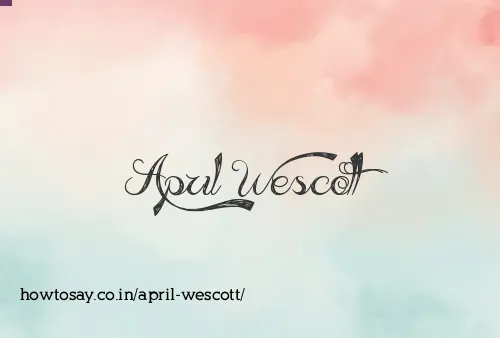 April Wescott