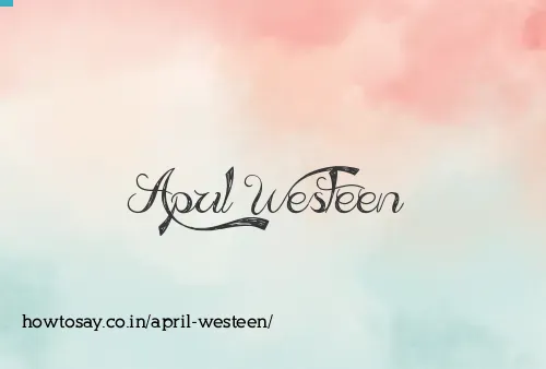 April Westeen