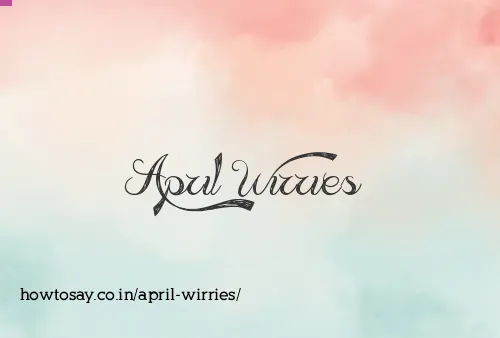 April Wirries