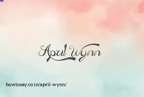 April Wynn