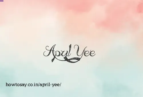 April Yee