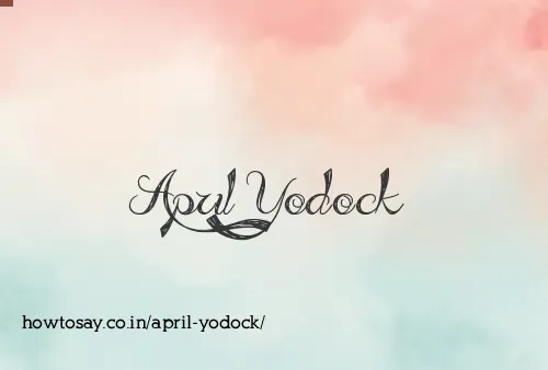 April Yodock
