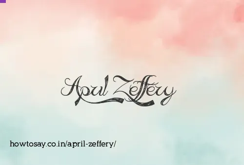 April Zeffery