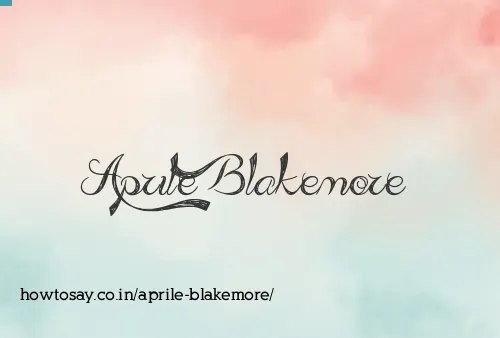 Aprile Blakemore