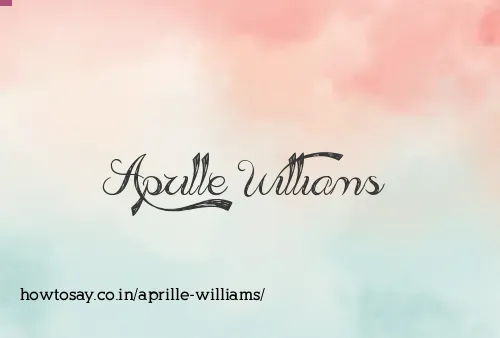 Aprille Williams