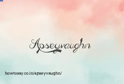 Apseyvaughn