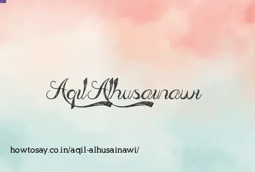Aqil Alhusainawi
