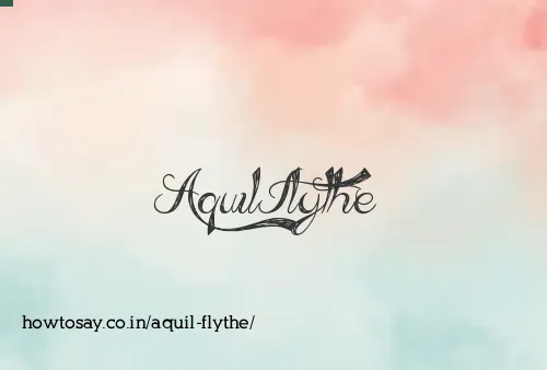 Aquil Flythe
