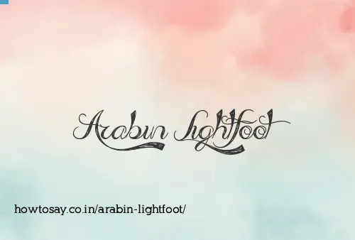 Arabin Lightfoot