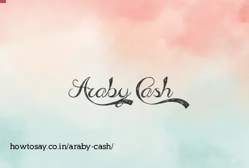Araby Cash