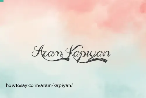 Aram Kapiyan