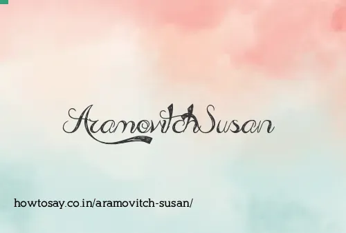 Aramovitch Susan