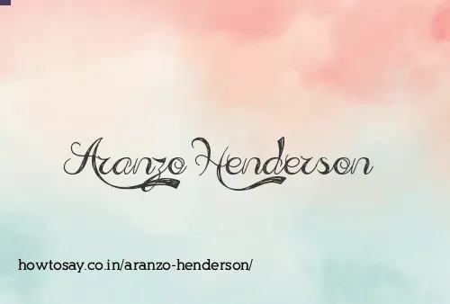 Aranzo Henderson