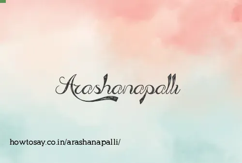 Arashanapalli