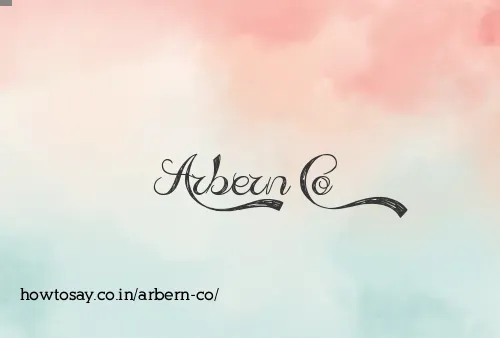 Arbern Co